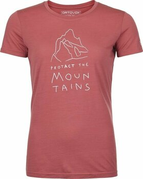 T-shirt outdoor Ortovox 150 Cool MTN Protector TS W Wild Rose M T-shirt outdoor - 1
