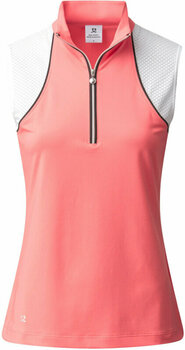 Pikétröja Daily Sports Maja Sleeveless Polo Shirt Coral L - 1