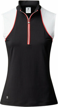 Polo trøje Daily Sports Maja Sleeveless Polo Shirt Black S - 1