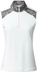 Polo majica Daily Sports Imola Sleeveless Half Neck White S Polo majica
