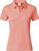 Polo košile Daily Sports Peoria Short-Sleeved Top Coral M