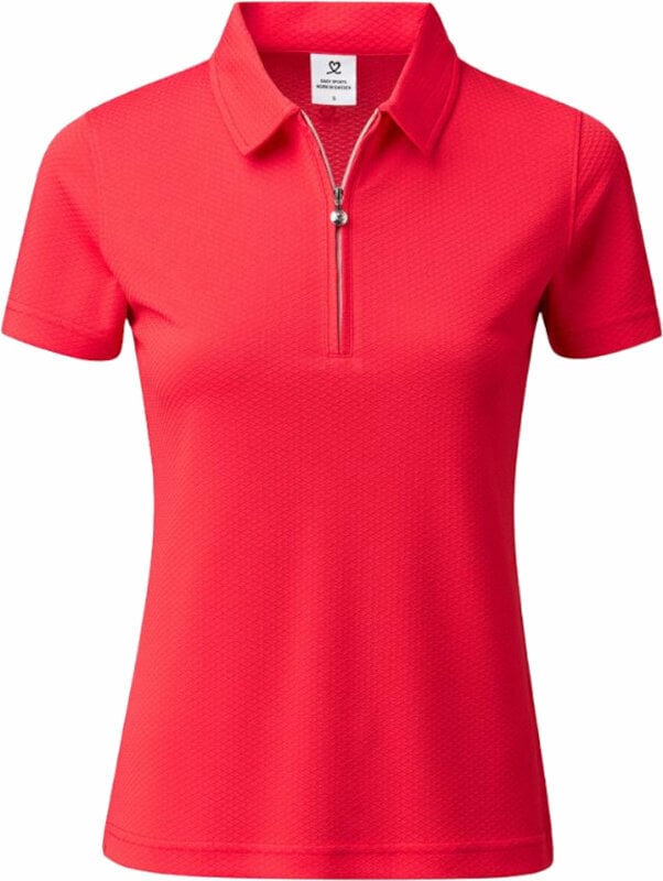 Koszulka Polo Daily Sports Peoria Short-Sleeved Top Red S