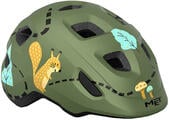 MET Hooray Green Forest/Matt S (52-55 cm) Dětská cyklistická helma