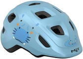 MET Hooray Pale Blue Hippo/Matt XS (46-52 cm) Dětská cyklistická helma