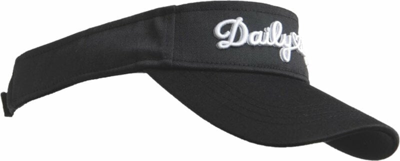 Kapa za golf Daily Sports Logo Visor Black