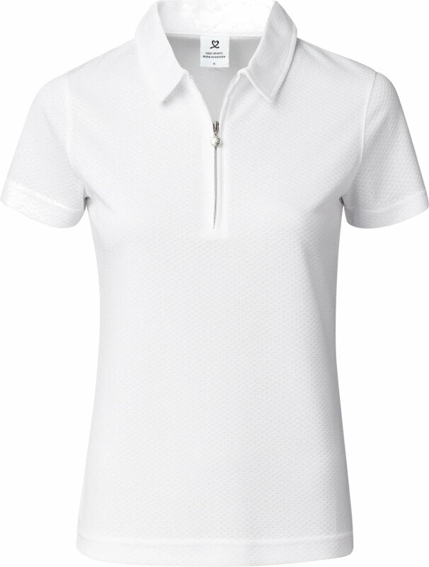 Πουκάμισα Πόλο Daily Sports Peoria Short-Sleeved Top Λευκό L Πουκάμισα Πόλο