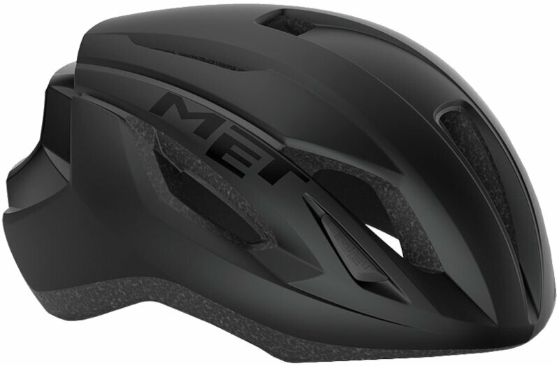 Bike Helmet MET Strale Black/Matt Glossy S (52-56 cm) Bike Helmet
