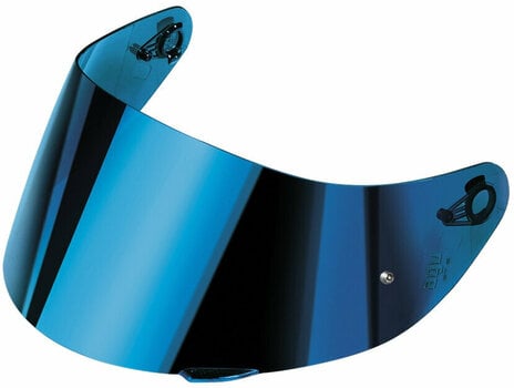 Motorradhelm zubehör AGV Visor K3 XS-S-M-L Iridium Blue - 1