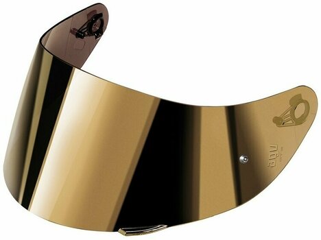 Motorradhelm zubehör AGV Visor K3 XS-S-M-L Iridium Gold - 1