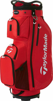 Saco de golfe TaylorMade Pro Cart Bag Red Saco de golfe - 1