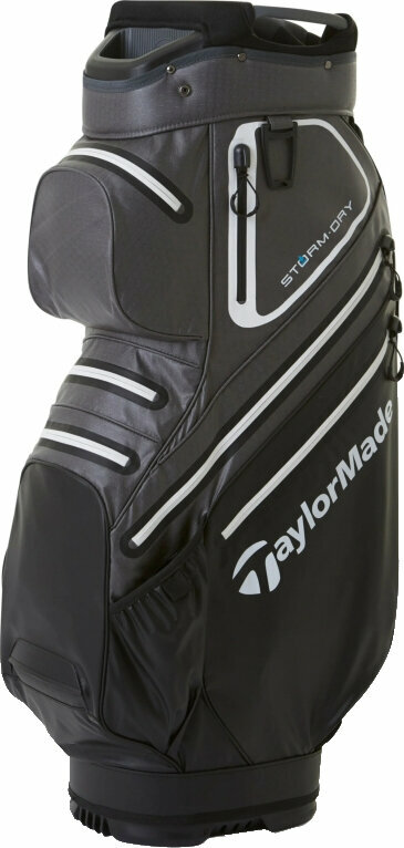Golf torba Cart Bag TaylorMade Storm Dry Cart Bag Black/Grey/White Golf torba Cart Bag