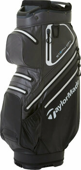 Golf Bag TaylorMade Storm Dry Cart Bag Black/Grey/White Golf Bag - 1