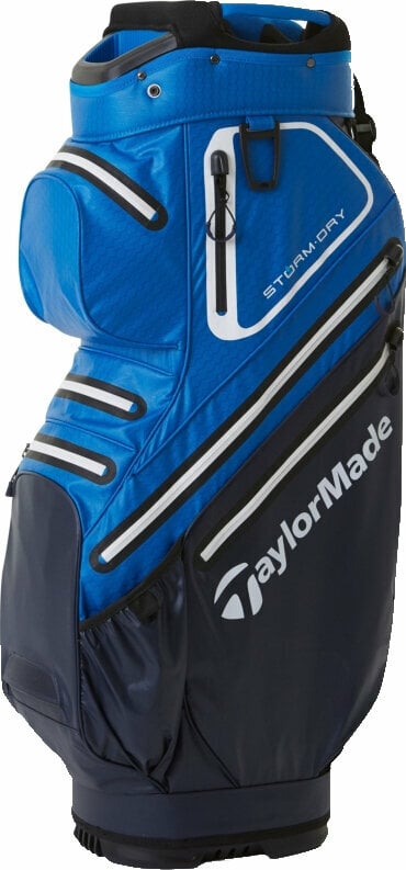 Saco de golfe TaylorMade Storm Dry Cart Bag Navy/Blue Saco de golfe