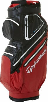 Golf Bag TaylorMade Storm Dry Cart Bag Red/Black Golf Bag - 1