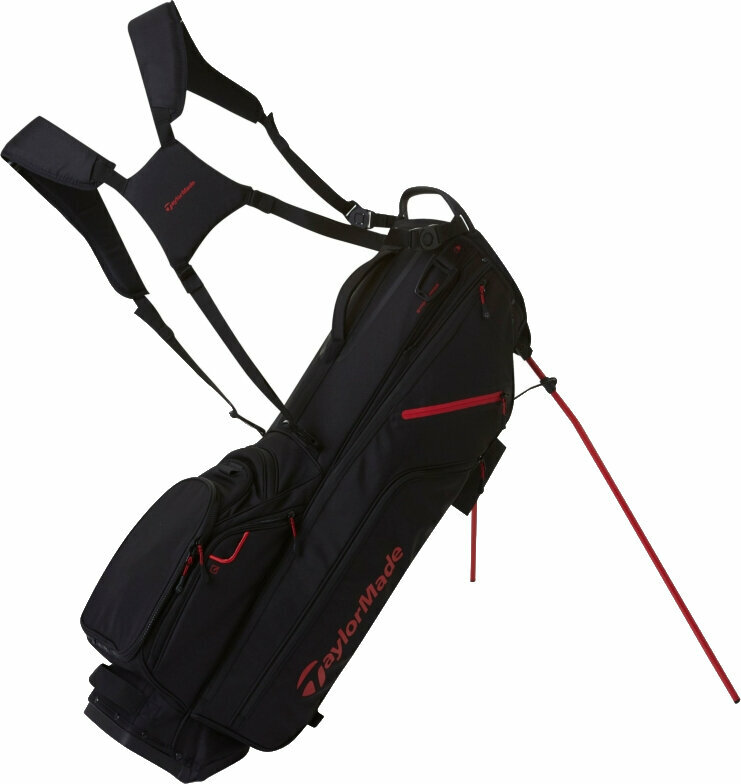 Golf Bag TaylorMade Flextech Crossover Stand Bag Black Golf Bag