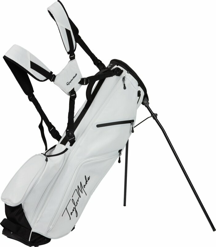Sac de golf TaylorMade Flextech Carry Stand Bag White Sac de golf