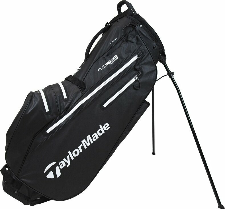 Golf torba Stand Bag TaylorMade Flextech Waterproof Stand Bag Black Golf torba Stand Bag