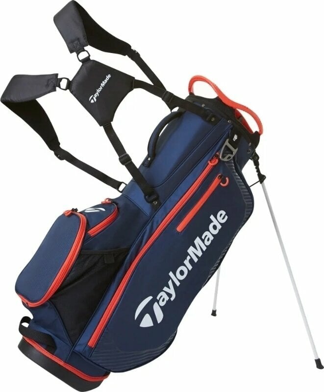 Geanta pentru golf TaylorMade Pro Stand Bag Navy/Red Geanta pentru golf