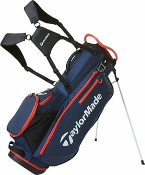 Golftaske TaylorMade Pro Stand Bag Navy/Red Golftaske - 1