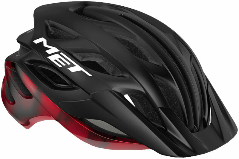 Photos - Bike Helmet MET Veleno MIPS Red Black/Matt Glossy S   3HM142C (52-56 cm)