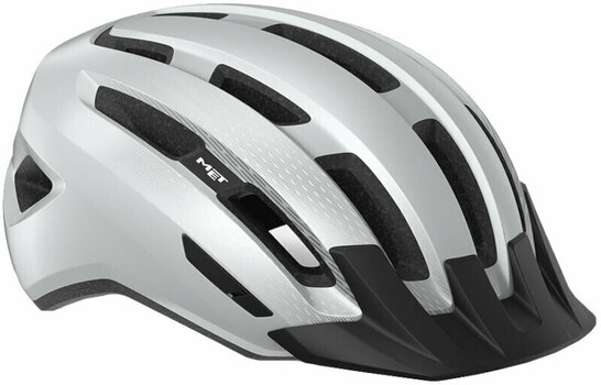 Bike Helmet MET Downtown White/Glossy S/M (52-58 cm) Bike Helmet - 1