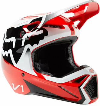 Helm FOX V1 Leed Helmet Dot/Ece Flo Red M Helm - 1