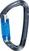 Karabiner Climbing Technology Lime WG D Carabiner Anthracite/Silver/Electric Blue Twist Lock