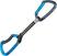 Climbing Carabiner Climbing Technology Lime Set DY Quickdraw Anthracite/Electric Blue Solid Straight/Solid Bent Gate 12.0