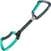 Plezalna vponka Climbing Technology Lime Set DY Quickdraw Anthracite/Aquamarine Solid Straight/Solid Bent Gate 12.0