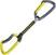 Mosquetão de escalada Climbing Technology Lime Set DY Quickdraw Anthracite/Mustard Yellow Solid Straight/Solid Bent Gate 12.0