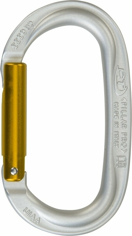 Karabiner Climbing Technology Pillar Pro Oval Solid Straight Gate