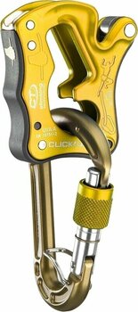 Safety Gear for Climbing Climbing Technology Click Up Kit Belay Set Mustard Yellow - 1