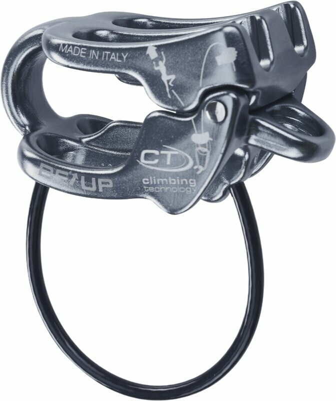 Safety Gear for Climbing Climbing Technology Be-Up Belay/Rappel Device Anthracite