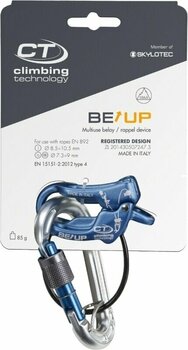 Attrezzatura di sicurezza per arrampicata Climbing Technology Be-Up Kit Belay Set Electric Blue - 1