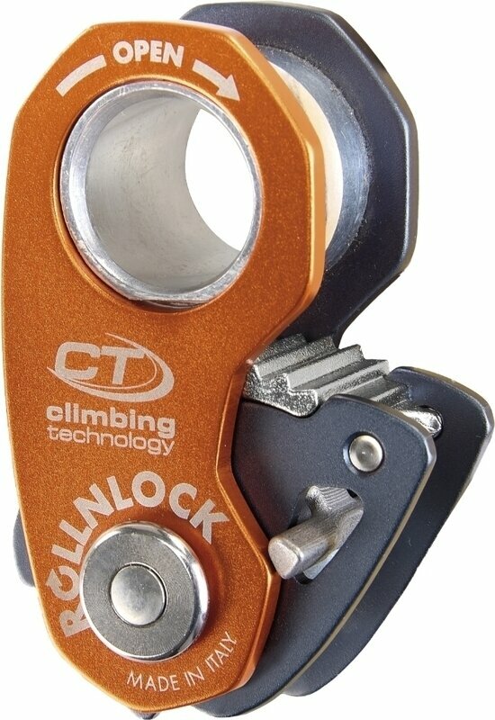 Предпазно оборудване за катерене Climbing Technology RollNLock Ascender Orange/Anthracite