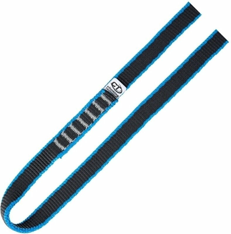 Safety Gear for Climbing Climbing Technology Looper PA Sling Loop Sling Anthracite/Light Blue 60 cm