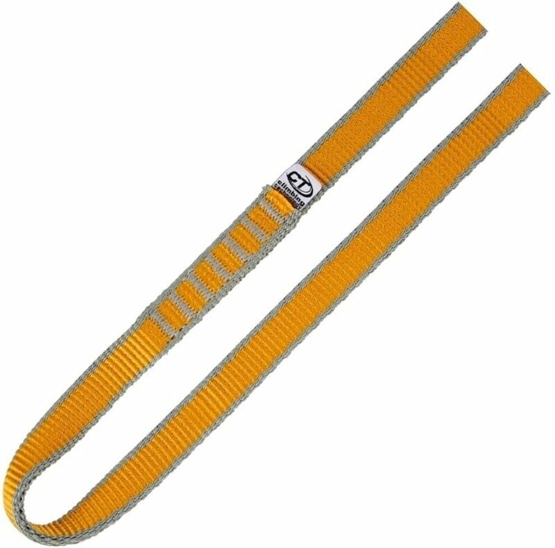 Safety Gear for Climbing Climbing Technology Looper PA Sling Loop Sling Orange/Grey 120 cm