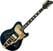 Semi-Acoustic Guitar Baum Guitars Original Series - Leaper Tone TD Deep Sea