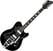 Félakusztikus - jazz-gitár Baum Guitars Original Series - Leaper Tone TD Pure Black