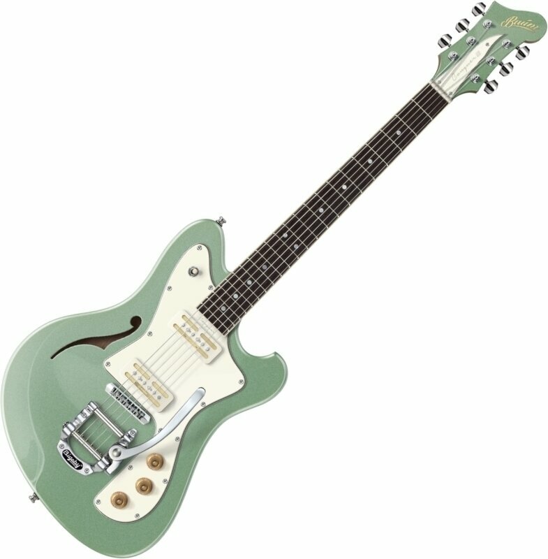 Elektrisk guitar Baum Guitars Original Series - Conquer 59 TD Silver Jade