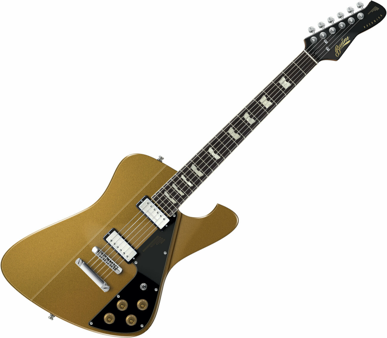 Electric guitar Baum Guitars Original Series - Backwing Inca Gold