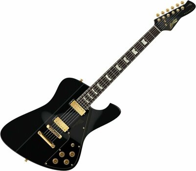 Elektrická kytara Baum Guitars Original Series - Backwing Pure Black - 1