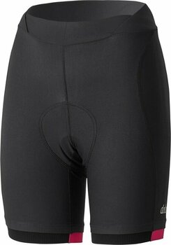 Kolesarske hlače Dotout Instinct Women's Shorts Black /Fuchsia S Kolesarske hlače - 1