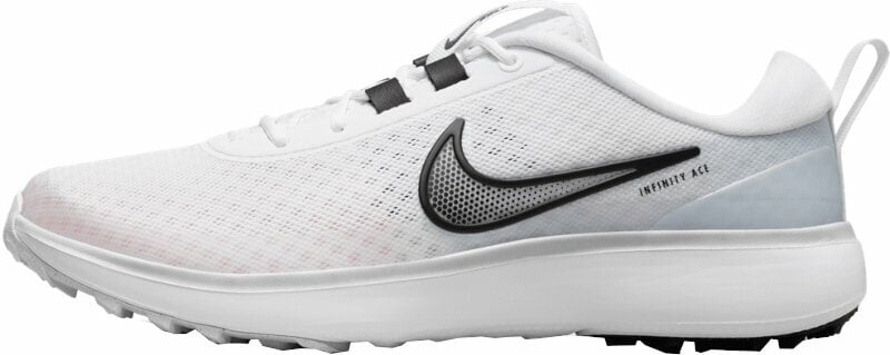 Chaussures de golf pour hommes Nike Infinity Ace Next Nature Golf Shoes White/Pure Platinum/Black 39
