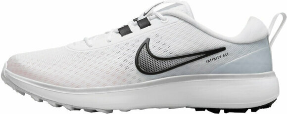 Chaussures de golf pour hommes Nike Infinity Ace Next Nature Golf Shoes White/Pure Platinum/Black 39 - 1