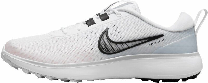 Chaussures de golf pour hommes Nike Infinity Ace Next Nature Golf Shoes White/Pure Platinum/Black 42,5