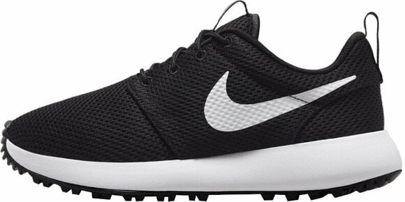 Calçado de golfe júnior Nike Roshe G Next Nature Junior Golf Shoes Black/White 32 - 1