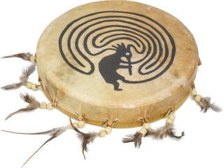 Барабан Hand Drum Terre Shaman Ритуален барабан 30 cm