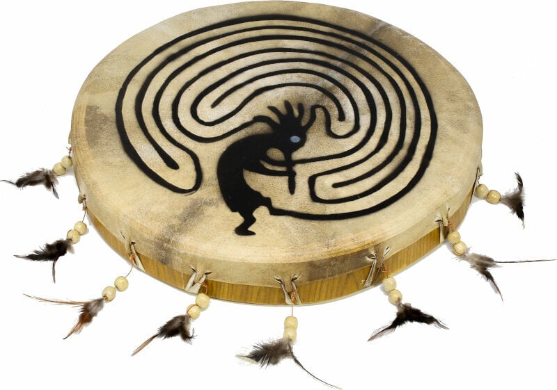 Instrument rituel de percussion Terre Shamandrum 40cm