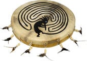 Terre Shaman Ritualtrommel 40 cm